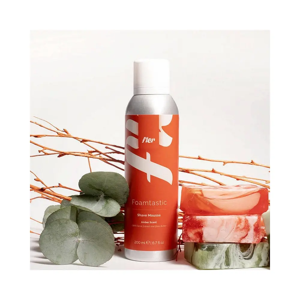 Мусс для бритья Fler Foamtastic Amber Shave Mousse 200 мл - фото 3