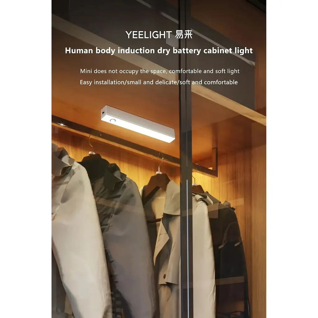 Ночной светильник Yeelight Xiaomi Motion Sensor Closet Light A15 Black [YLCG026] [76872] - фото 6