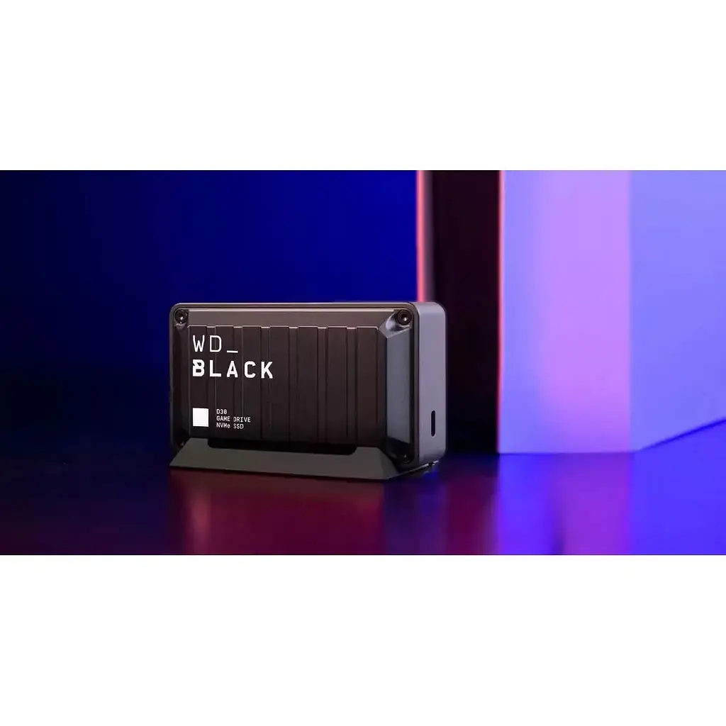 Зовнішній SSD накопичувач WD Black D30 Game Drive 1TB (WDBATL0010BBK-WESN) [157527] - фото 4