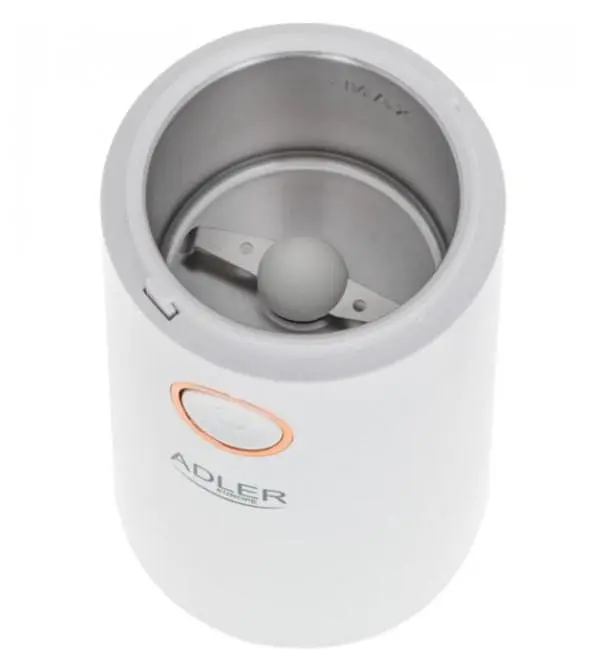 Кофемолка роторная Adler AD 4446 блокировка без крышки 75 г 150 Вт - фото 3