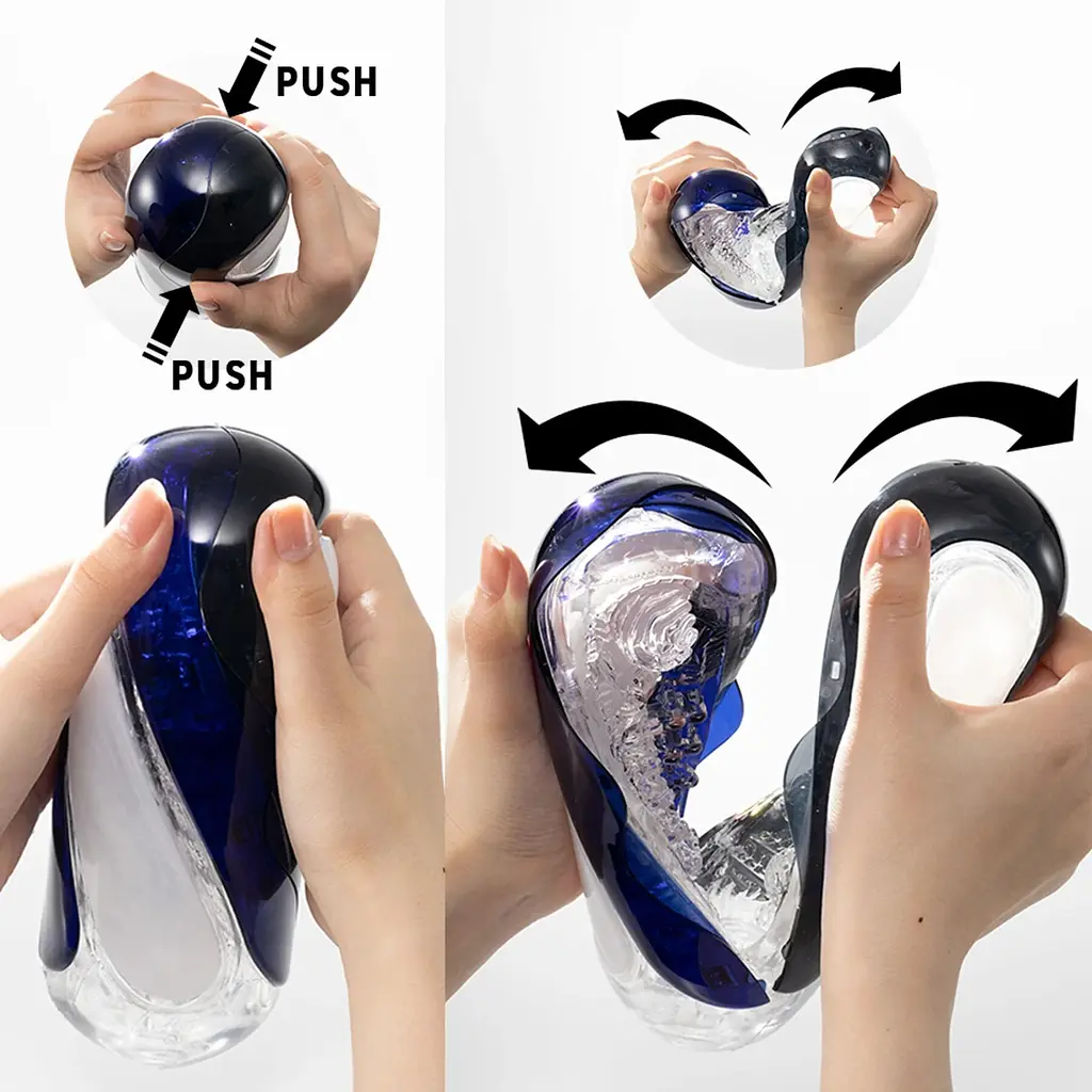 Мастурбатор Tenga Flip 360 Midnight Purple - фото 6
