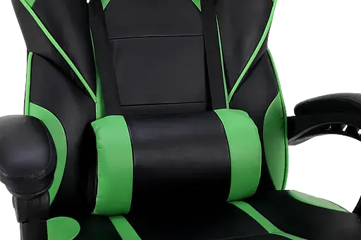 Геймерское кресло GT Racer черное с зеленым (X-2749-1 Black/Green) - фото 10
