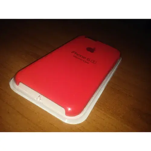 Чехол-накладка Apple для iPhone 6/6s Silicone Case Apricot - фото 2