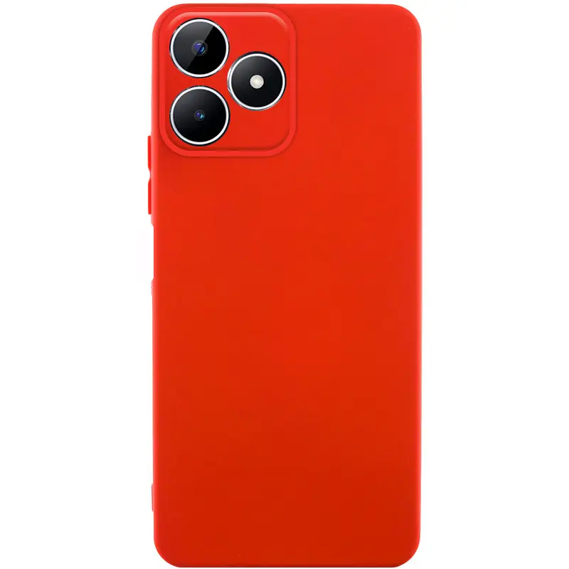 Чохол Silicone Cover Ummi Lakshmi Full Camera (AA) для Realme Note 50 5G Червоний / Red