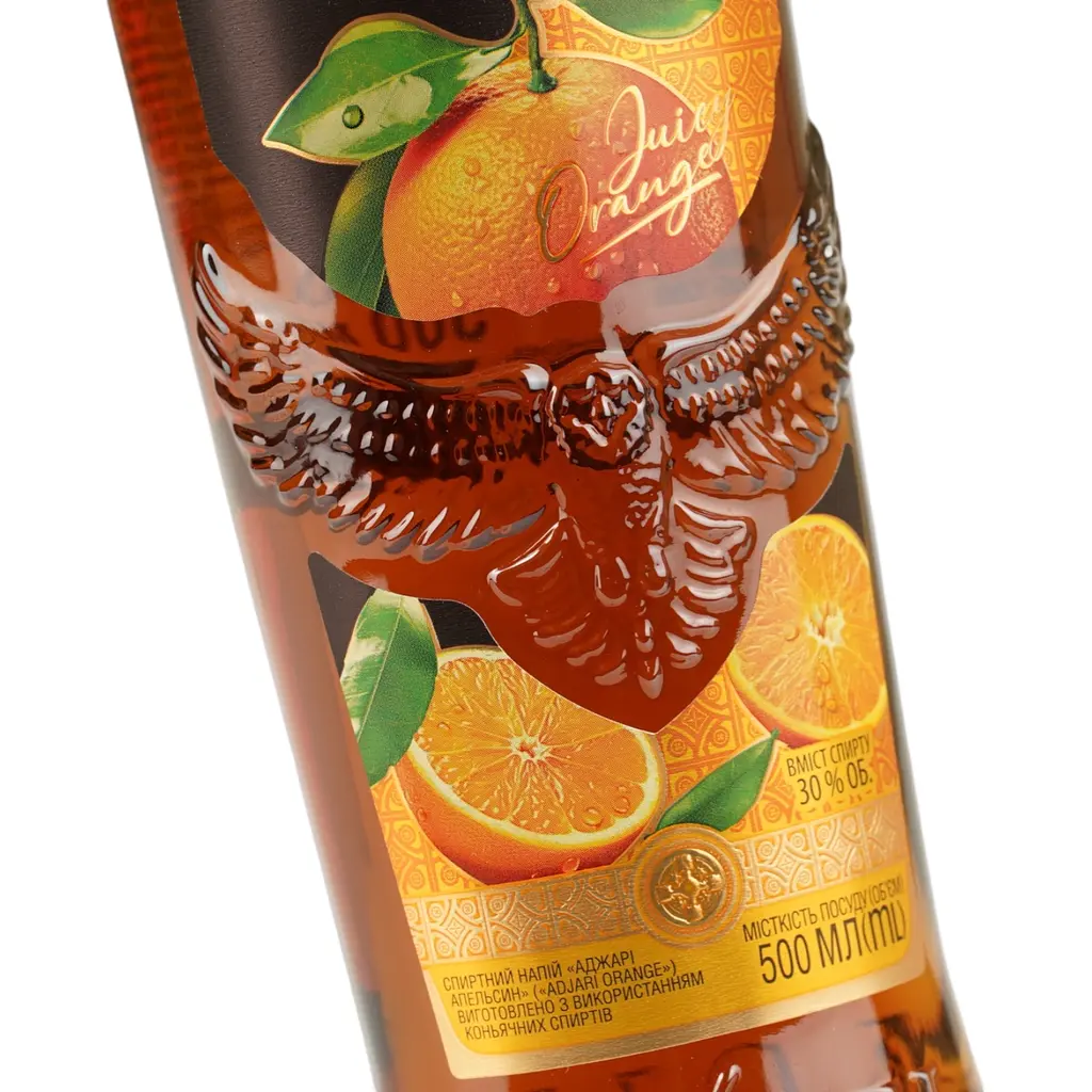 Спиртный напиток Adjari Апельсин 30% 0.5л - фото 6