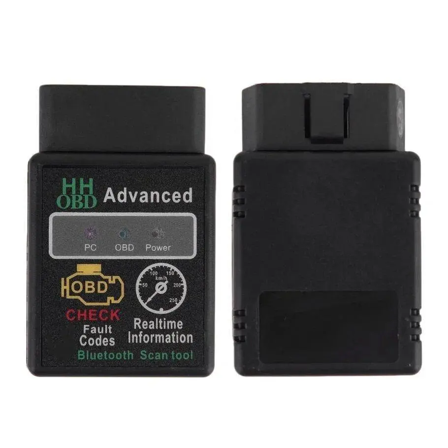 Сканер для диагностики автомобиля OBD ELM327 BT Black (av201) - фото 3