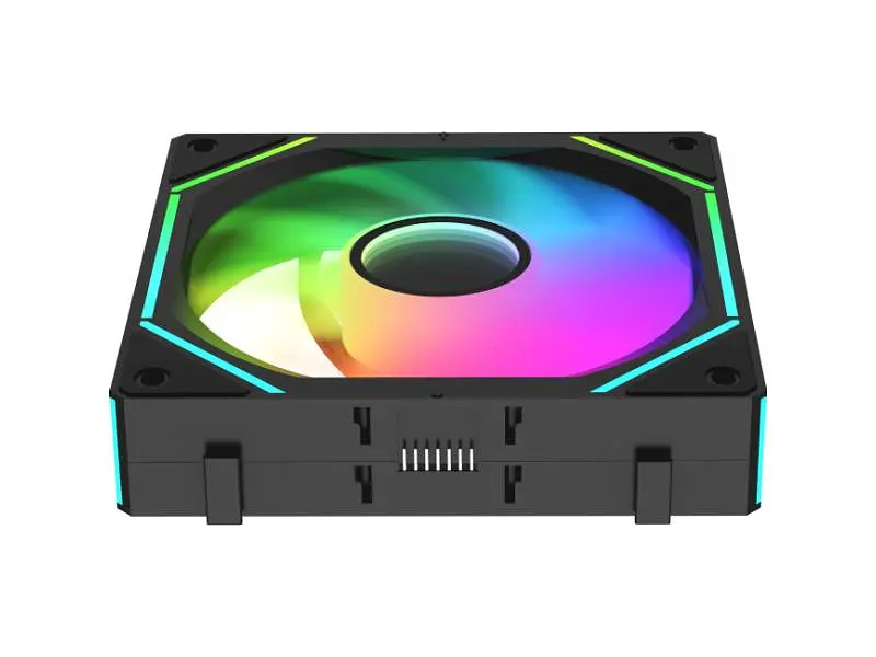 Корпусний вентилятор OCYPUS GAMMA F12 UNI ARGB Black (GAMMA-F12-BK1AM00U-GL) - фото 3