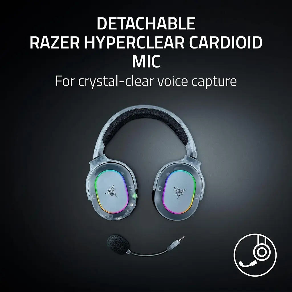 Ігрові навушники Razer Barracuda X Chroma Phantom White (RZ04-05220400-R3M1) [157536] - фото 13