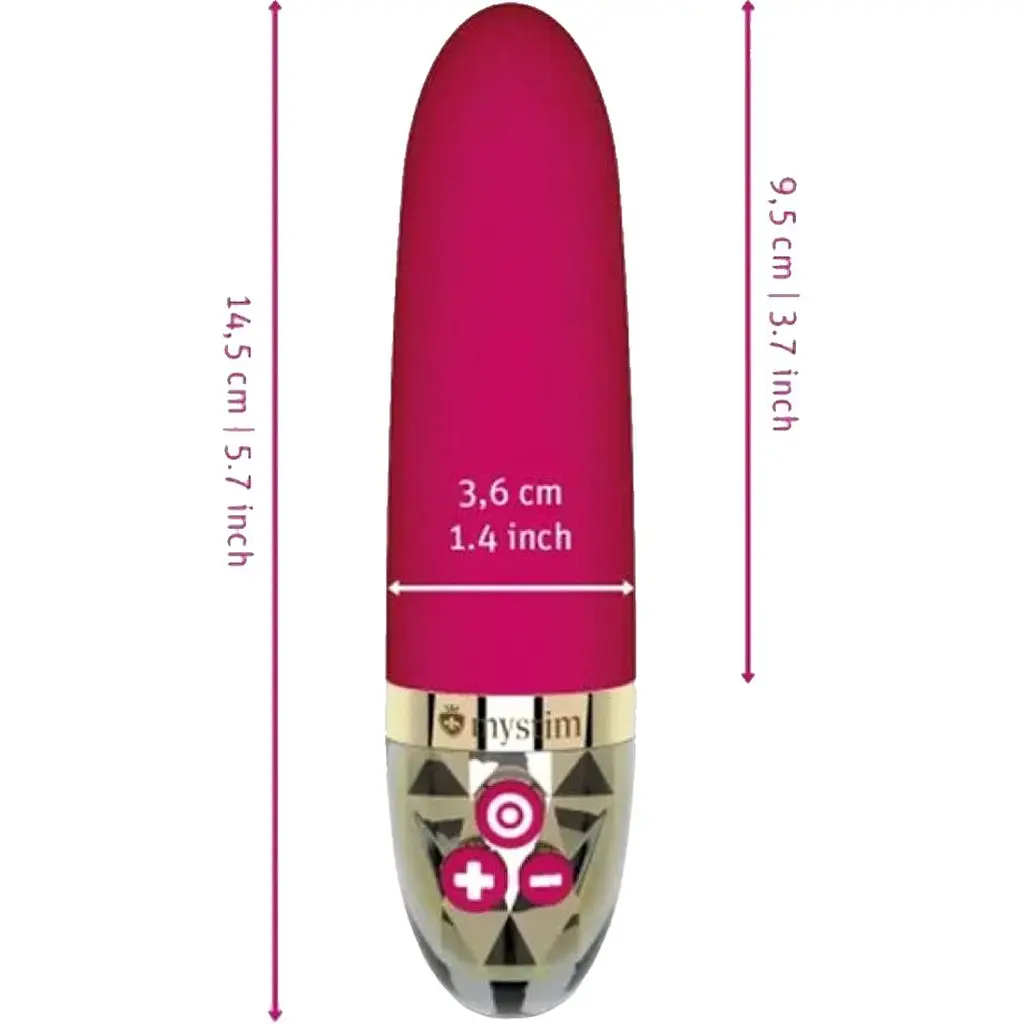 Вибратор с электростимуляцией Mystim Sleak Freak Pink (SO8140) [108543] - фото 6