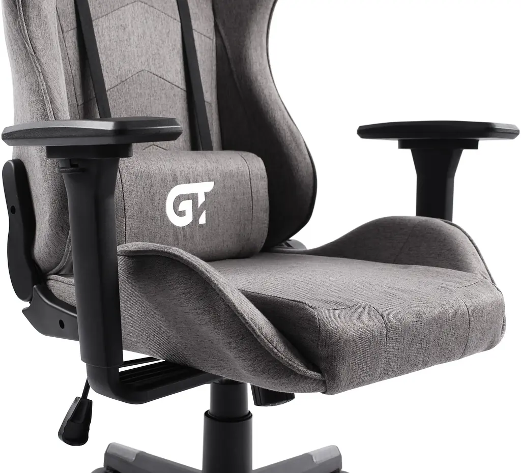 Геймерське дитяче крісло GT Racer X-5934-B Kids Fabric Gray - фото 7