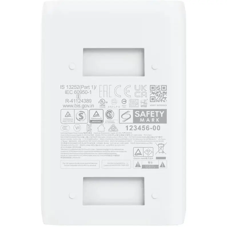 Адаптер PoE Ubiquiti Gigabit PoE 48V/0,65A/30W (U-PoE+) - фото 5