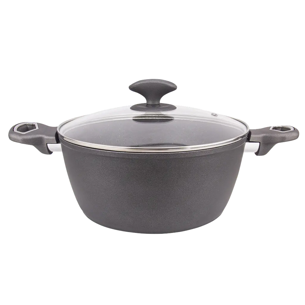 Каструля Маренго PR-2220 (gray marble) PEPPER 2.4 л