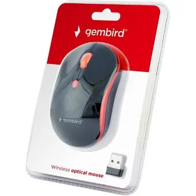 Компьютерная мышка Gembird (MUSW-4B-03-R) Black+Red (MUSW-4B-03-R) - фото 3