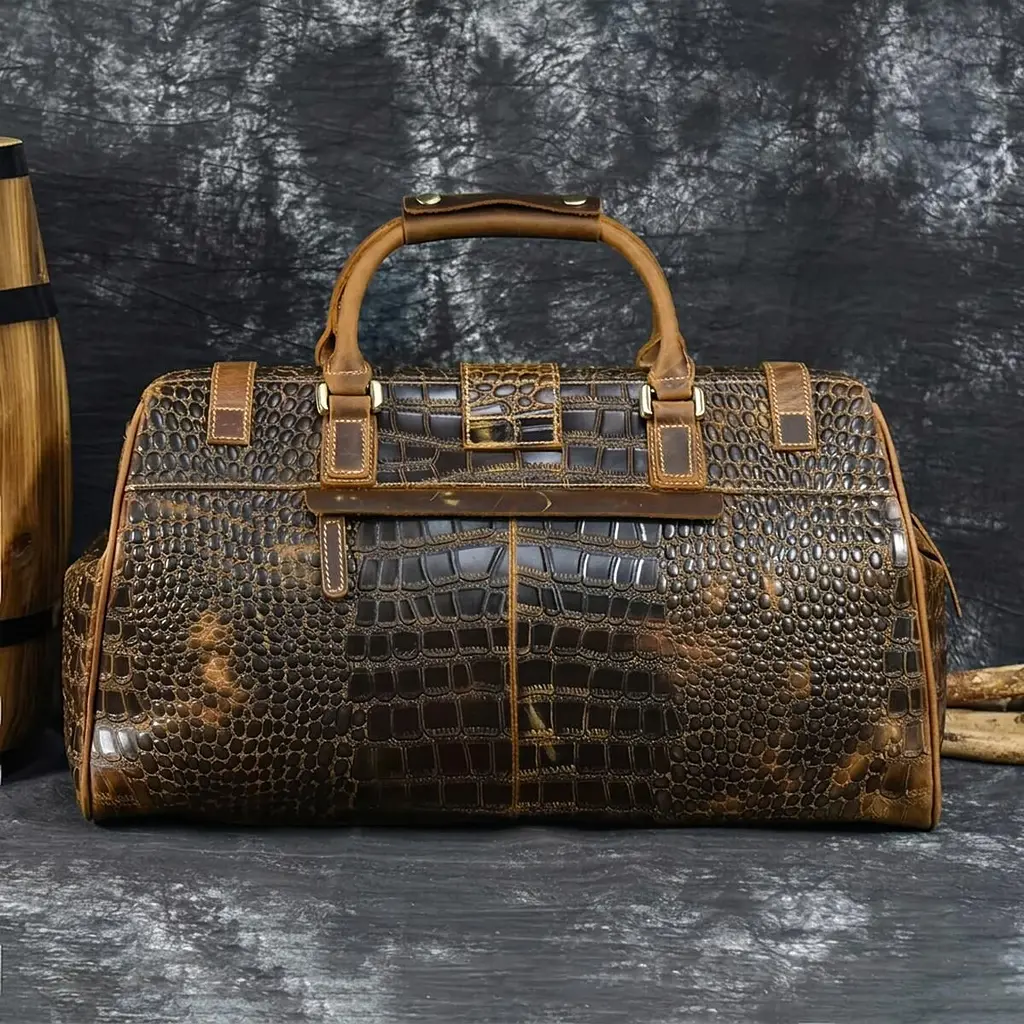 Саквояж 14410 Vintage коричневий - фото 8