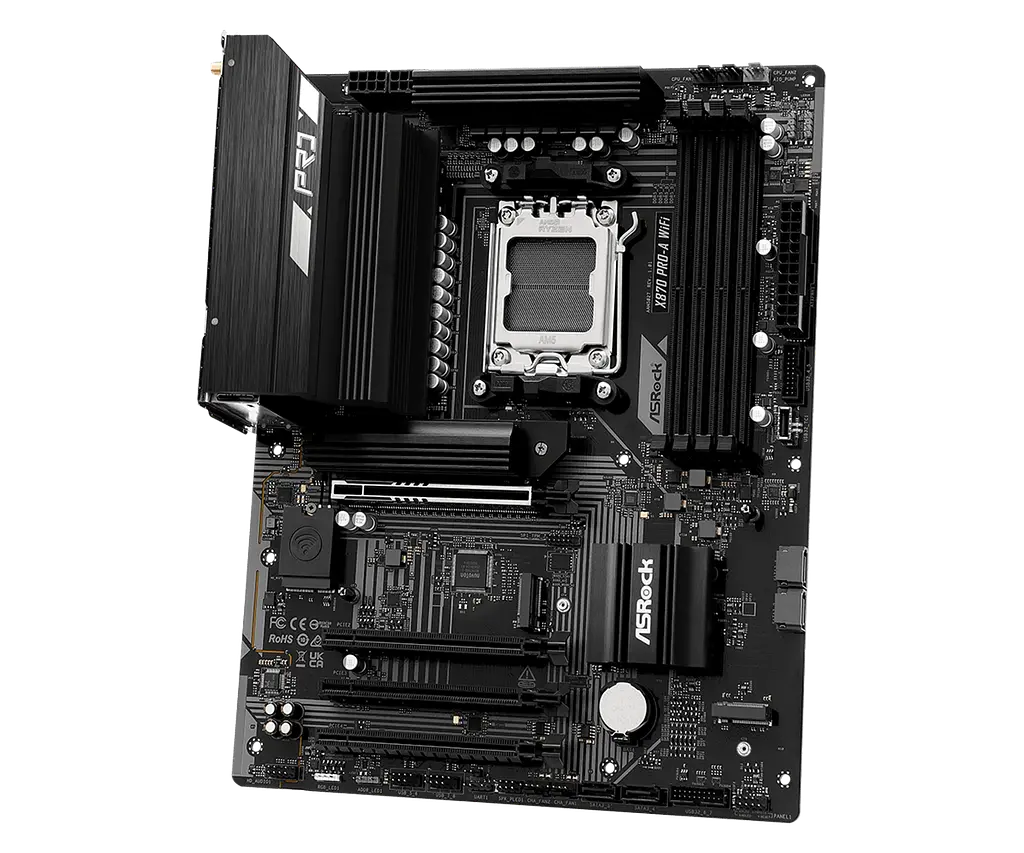 Материнська плата ASRock X870 Pro-A Wi-Fi Socket AM5 (X870 PRO-A WIFI) Б/В - фото 3