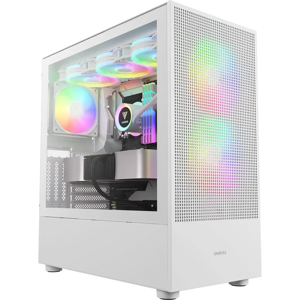 Корпус GAMDIAS TALOS M3 MESH WH (4711514500905) - фото 4