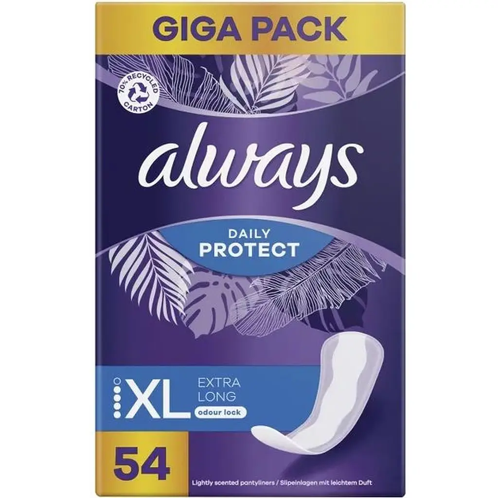 Уцінка. Щоденні прокладки Always Daily Protect ХL Нейтралізація запаху 54 шт.  - фото 2