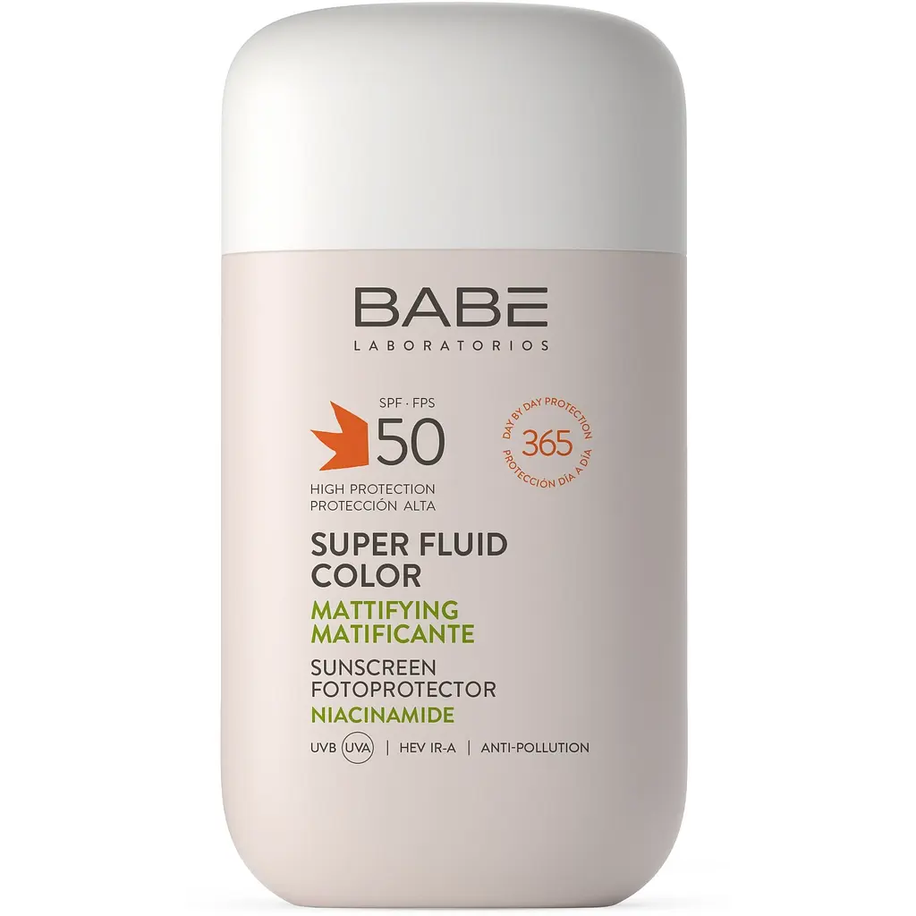 Сонцезахисний супер флюїд Babe Laboratorios Sun Protection SPF 50 з тонувальним ефектом 50 мл - фото 3