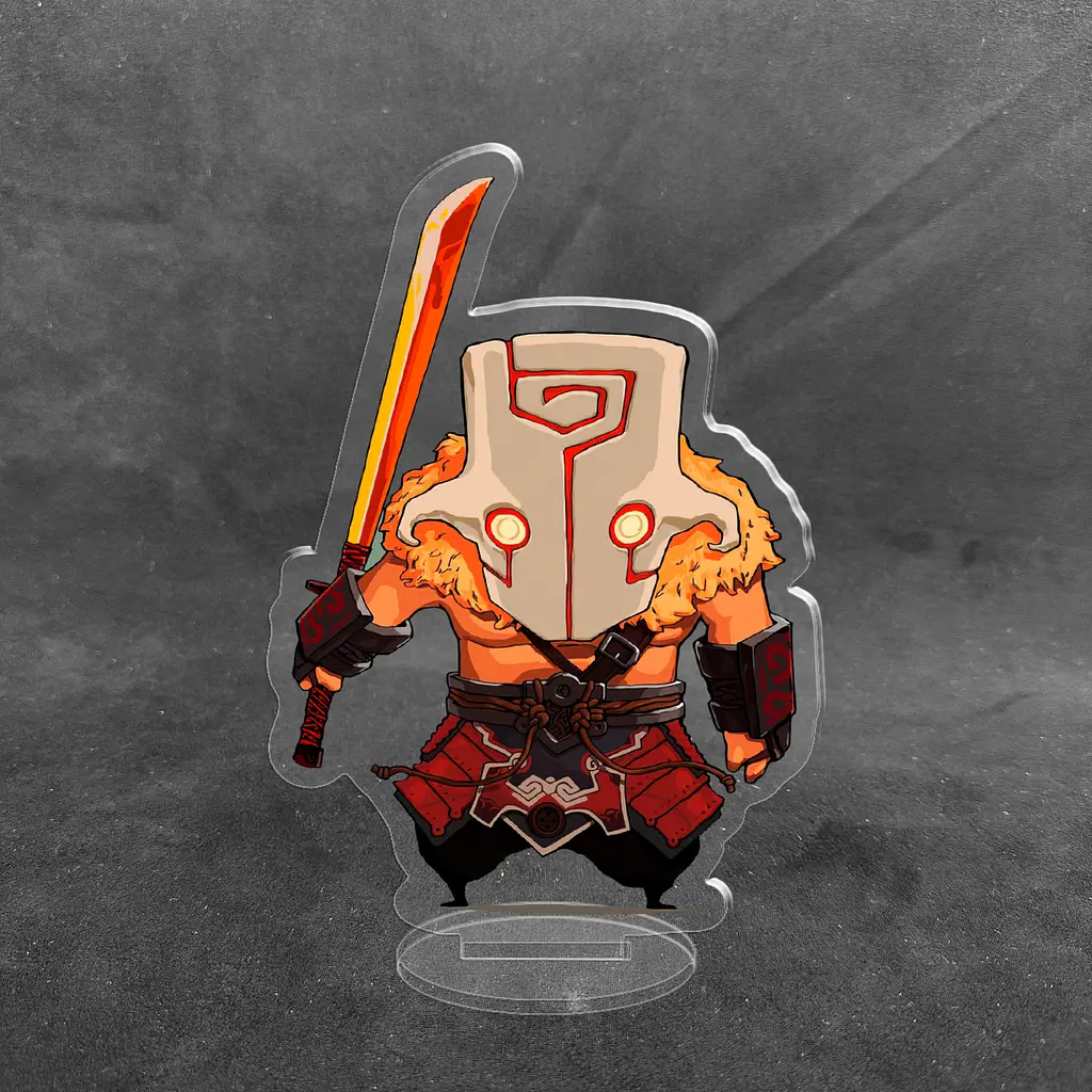 Акрилова колекційна фігурка World of Warcraft Чібі Chibi Dota 2 Juggernaut 1 10 см - фото 2