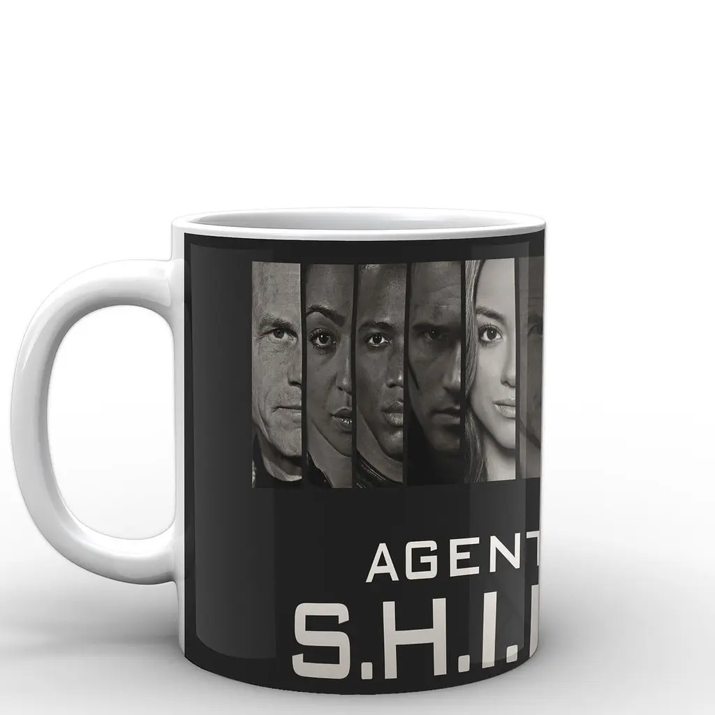 Кухоль GeekLand білі Агенти Щ.И.Т Agents of S.H.I.E.L.D. AS.02.007 330 мл білий - фото 2