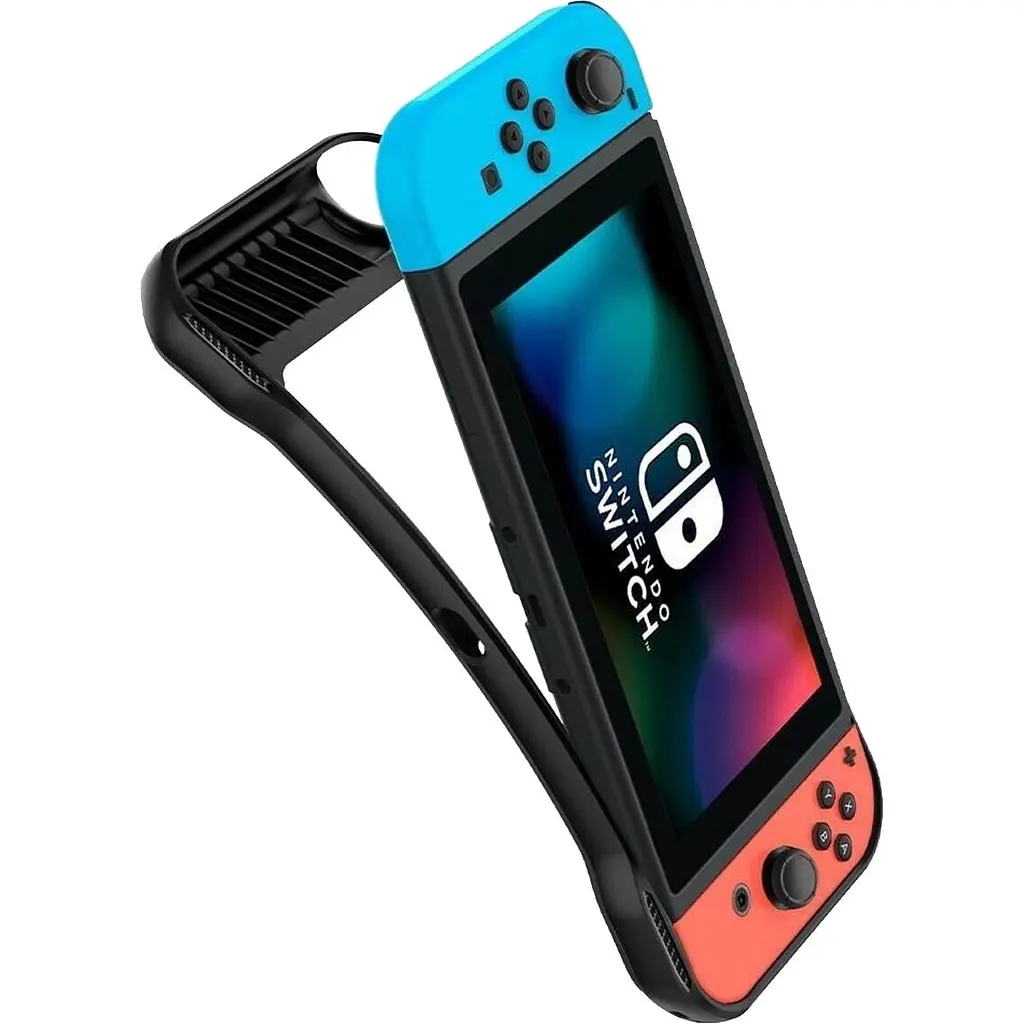Чехол Spigen Rugged Armor для Nintendo Switch OLED Black (ACS01228) - фото 3