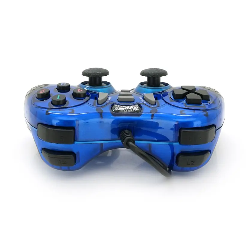 Геймпад джойстик Microkingdom 8700 DoubleShock USB Blue - фото 3