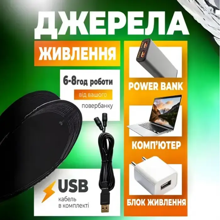 Устілки з підігрівом універсальні р.35-40 NuoyiMiao Чорні, спідниця термоустілки для взуття - фото 4