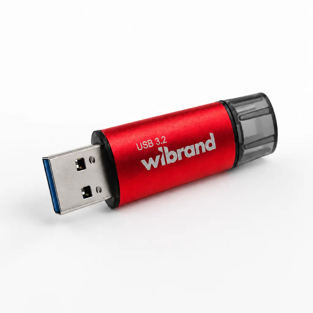Флеш-накопичувач Wibrand USB 3.2 Gen1 Ladybug 128GB Red (WI3.2/LB128P10S) - фото 4