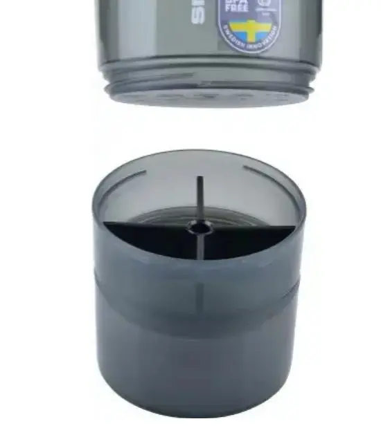 Шейкер спортивний SmartShake Original2GO 600 мл Black (10560802) - фото 6