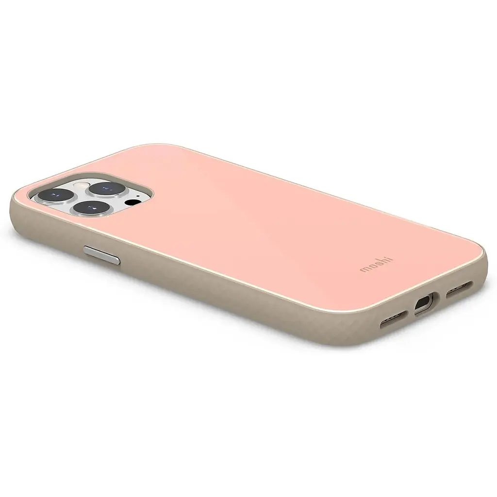 Чехол-накладка Moshi iGlaze Slim Hardshell Case Dahlia Pink для iPhone 13 Pro Max (99MO132013) - фото 4