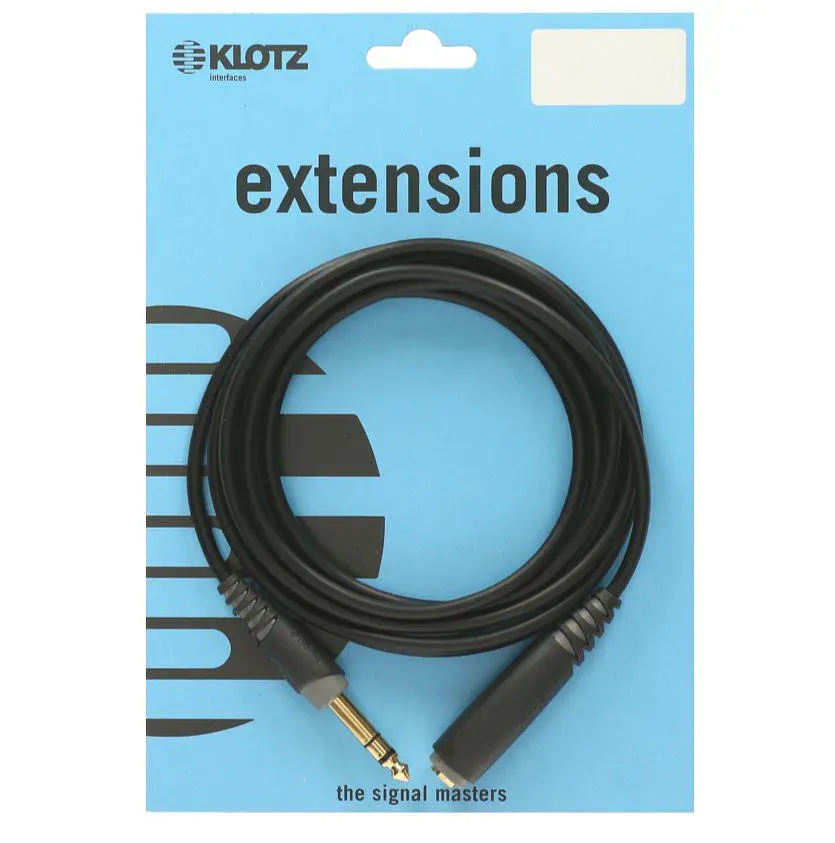 Удлинительный кабель с балансным разъемом Jack 6,3 - Jack 6,3 6м KLOTZ AM-EX20600