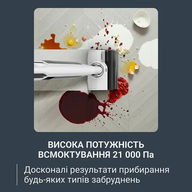 Пилосос Rowenta безпровідний миючий X-Clean 12 білий (GZ7257E0) - фото 7