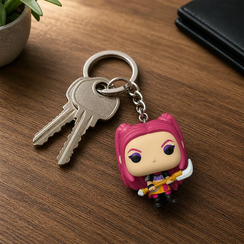 Ігрова фігурка на кліпсі Funko POP! серії Кейпоп-мисливиці на демонів - Міра (95686) - фото 3