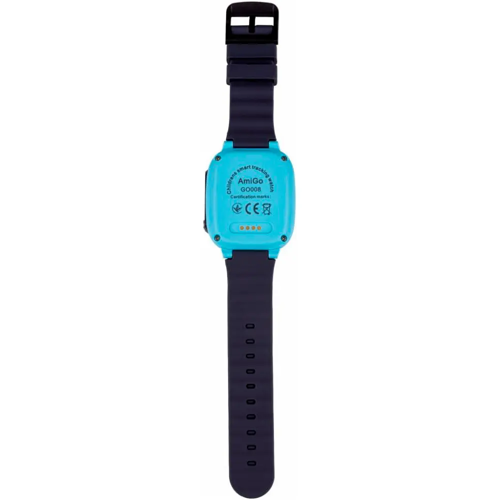 Дитячий смарт-годинник AmiGo GO008 MILKY GPS Wi-Fi Blue [98543] - фото 4