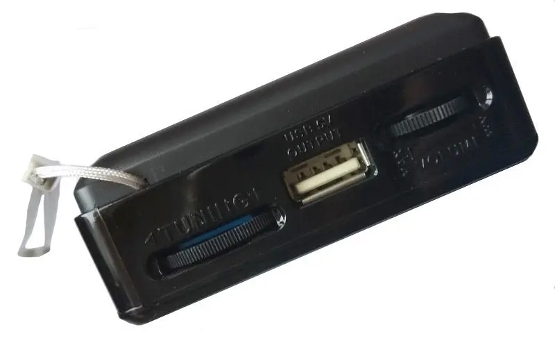 Радіоприймач з USB + Micro SD і акумулятором, Golon RX-2277 Чорний, з MP3 плеєром від флешки (ST) - фото 6