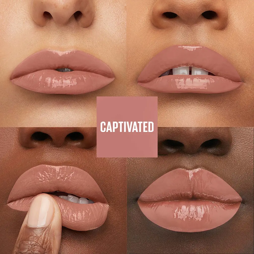 Стійка рідка помада для губ Maybelline New York Super Stay Vinyl Ink відтінок 95 (Captivated) 4.2 мл - фото 3