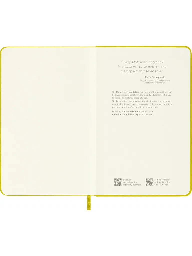 Записник Moleskine Silk кишеньковий, Лінійка Солом'яно-жовтий (MM710M6SILK) - фото 6
