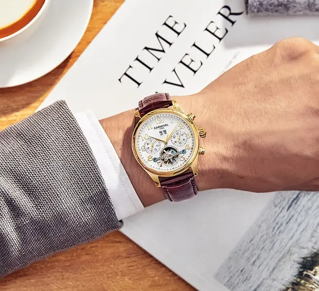 Годинник Carnival Swiss Brown - фото 22