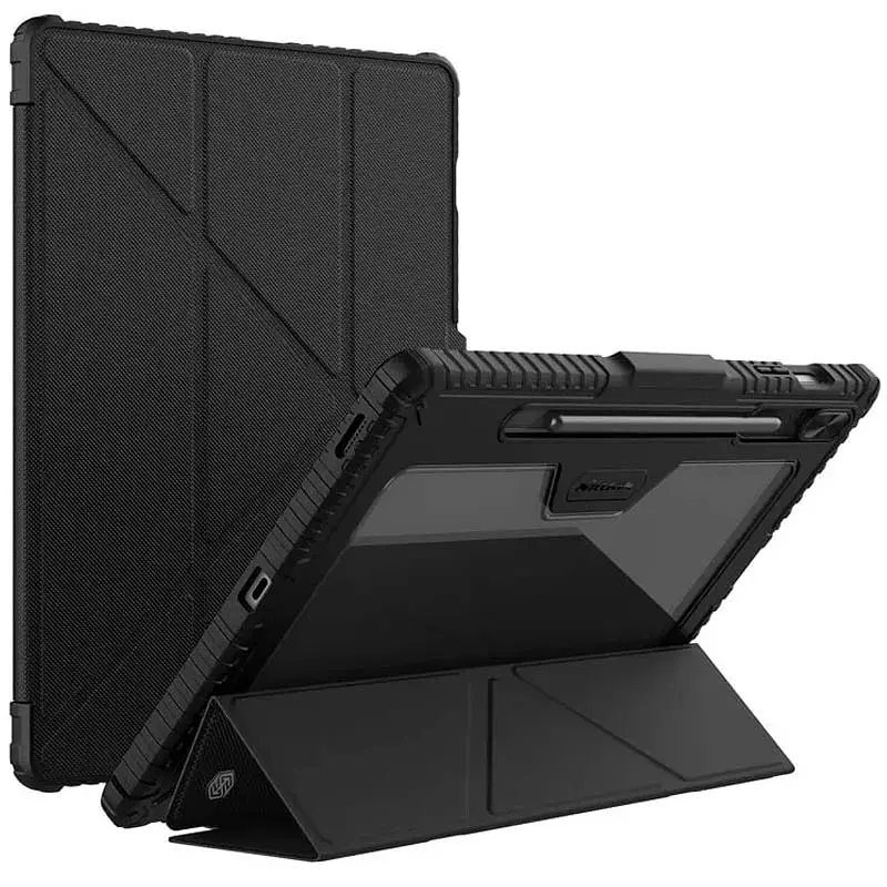 Чохол-книжка Nillkin Bumper Pro Multi-angle для Samsung Galaxy Tab S9 FE+ 12.4'' Black - фото 3