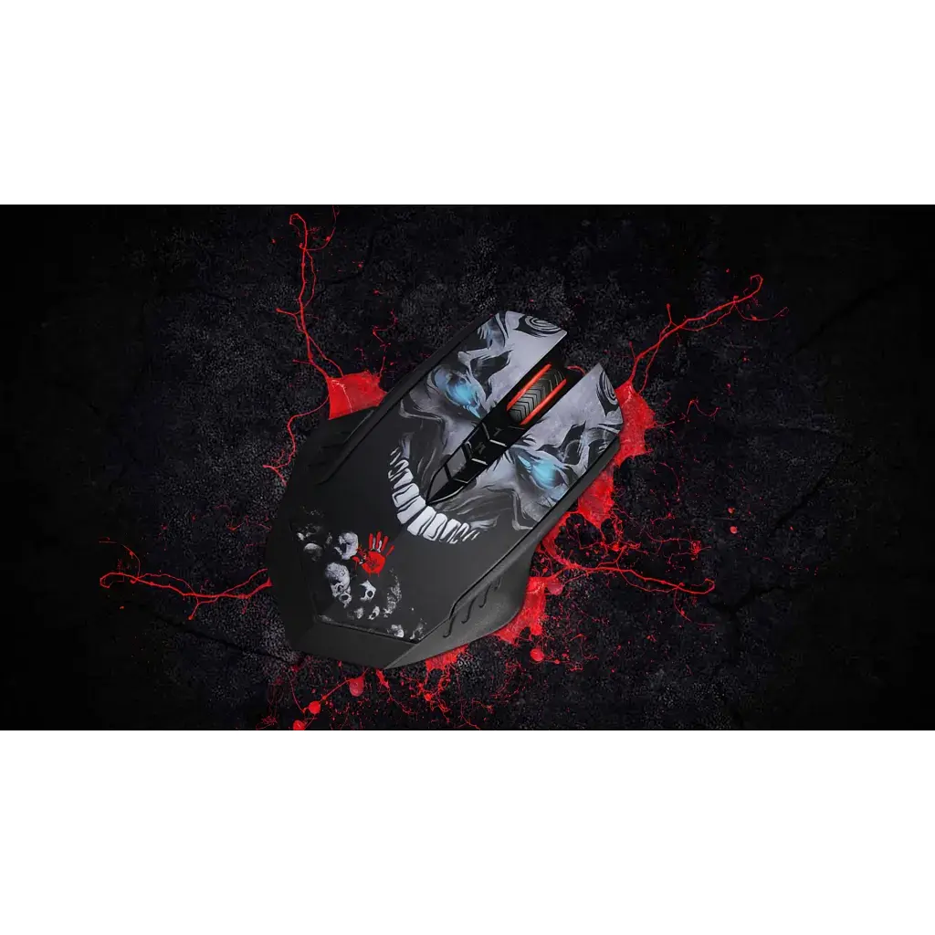 Мишка A4Tech Bloody R80 Plus Wireless Skull (4711421977326) - фото 4