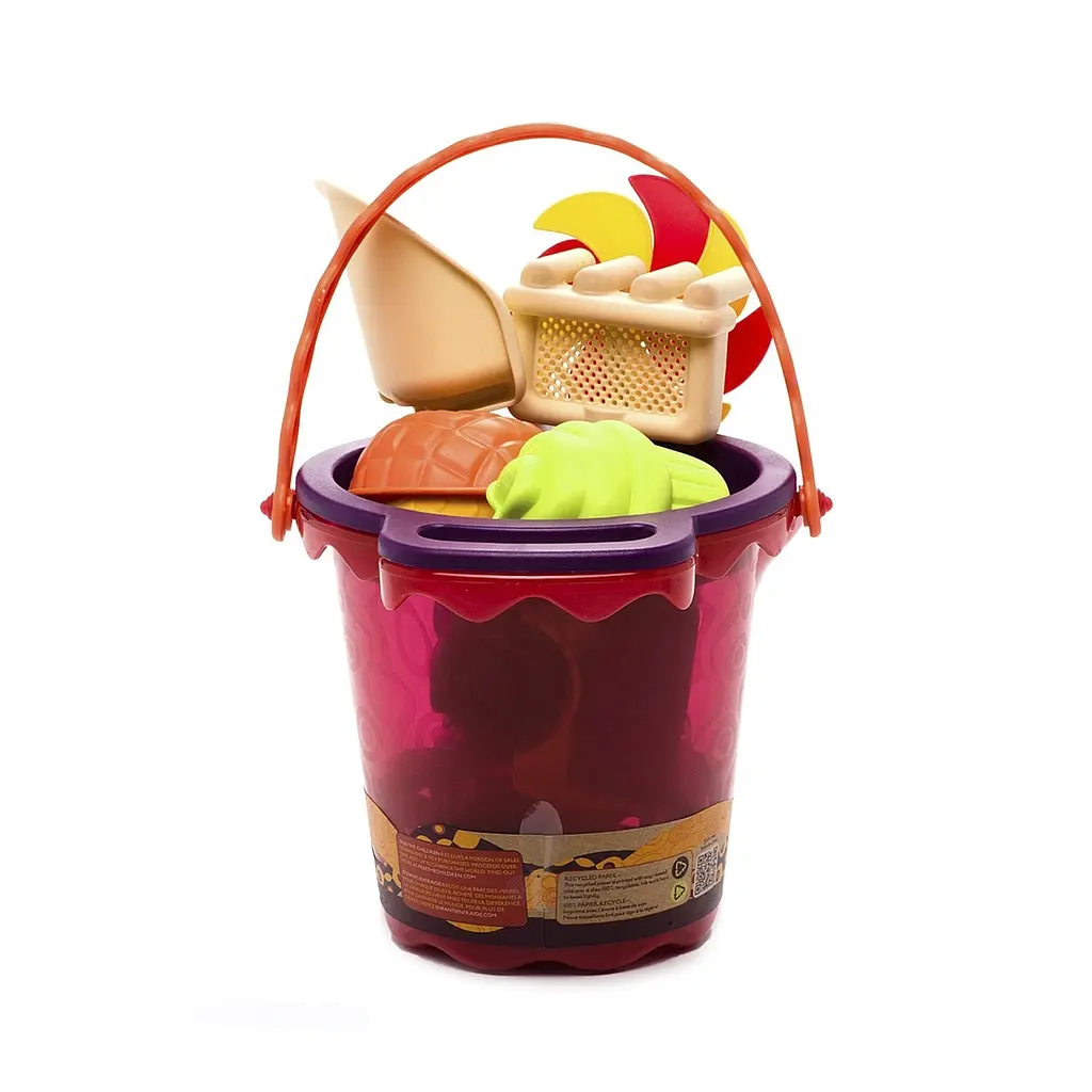 Ігровий набір для піску Battat Відерце Манго (BX1331Z) - фото 2