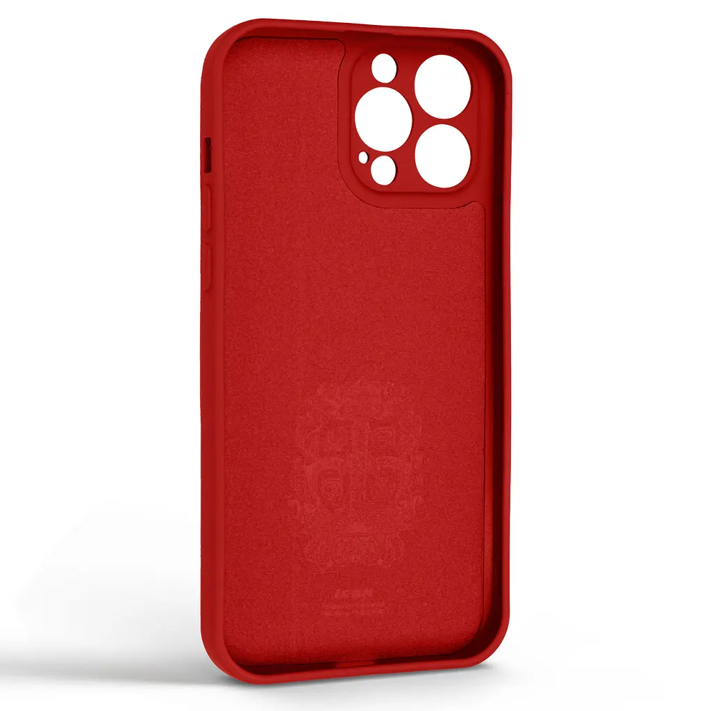 Силиконовый чехол для Apple iPhone 13 Pro Max, Icon Ring, красный, панель-накладка, с кольцом-подставкой на 360°, противоударный, возможность использования магнитных держателей, ArmorStandart (ARM68675) - фото 2
