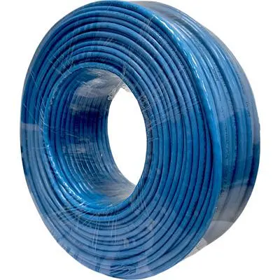 Кабель сетевой GEAR FTP 100м, cat.5e, CCA(25), 4 x 2 x 0,51, PVC, indoor, blue (GEC-FTPCCA25051100) - фото 2