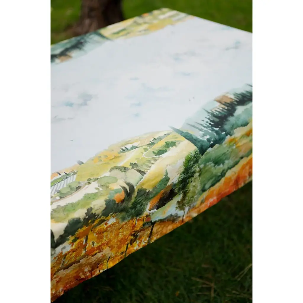 Скатертина Прованс Digitale Деревця 180х134 см (15434) - фото 3