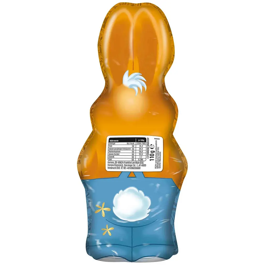 Фигурка Kinder Заяц из молочно-карамельного шоколада 110 г - фото 2