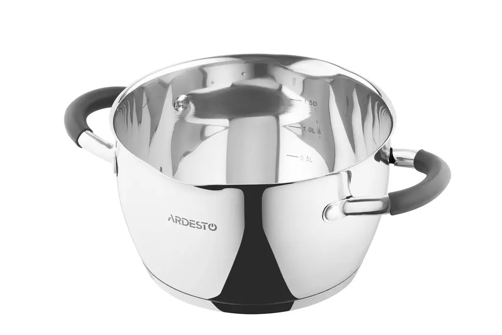 Каструля з кришкою Ardesto Gemini Livorno AR-1923-GS 18 см 2.3 л - фото 2