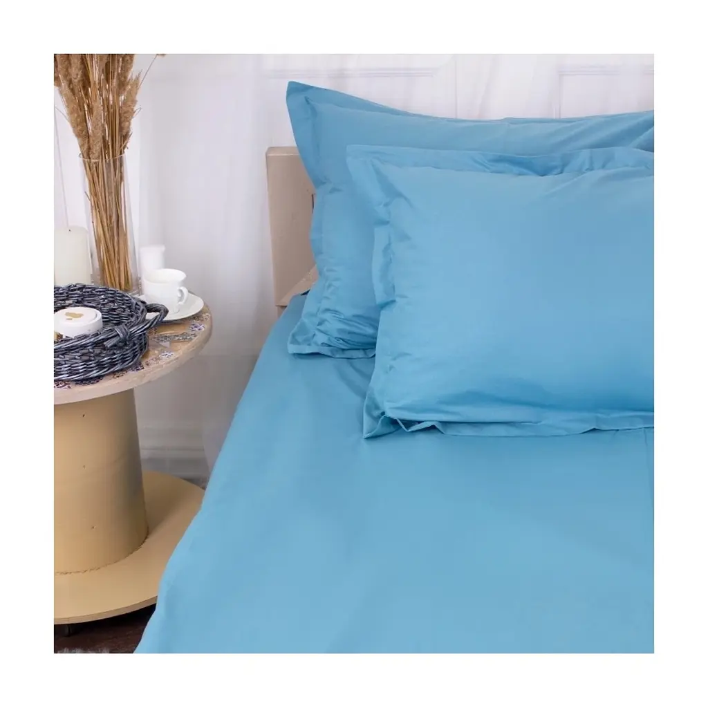 Постільна білизна MirSon Poplin Line 067 Green wave 110x140 (2200006277392) - фото 4