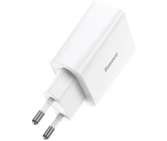 Мережевий зарядний пристрій Baseus Speed Mini PD Charger 20W (CCFS-SN02) White [67420] - фото 2