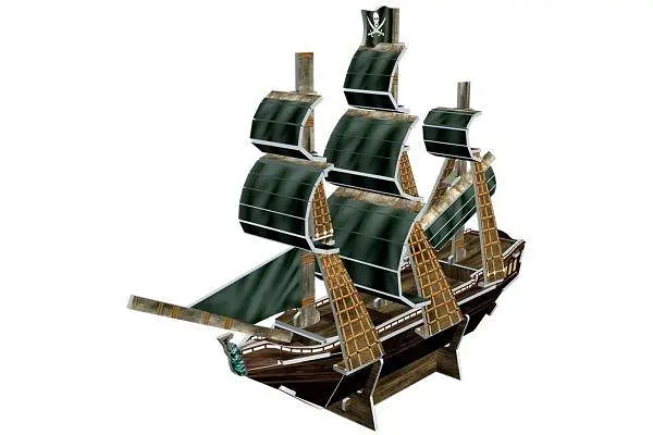 3D Пазл CubicFun Помста королеви Анни, 24 елемента (S3031h) - фото 2