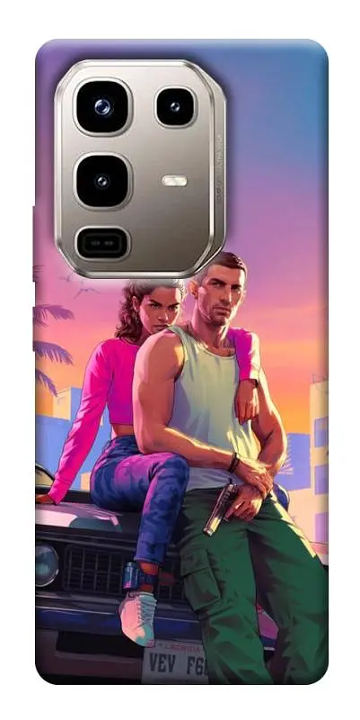 TPU чохол Demsky GTA VI Heroes для Infinix Note 50 Pro 4G